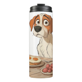 Garrafa Térmica Cachorro do café da manhã