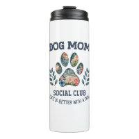 Cachorro Mãe Paw Floral