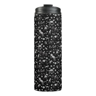 Garrafa Térmica Cachorros Cães Gatos Aranhas Cachorros Esqueletos