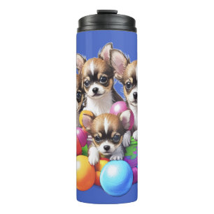 Garrafa Térmica Cachorros engraçados Chihuahua