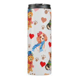 Garrafa Térmica Cachorros, raças e patas