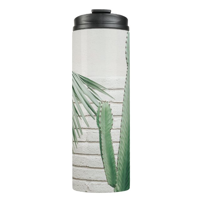 Garrafa Térmica Cacto candelabro verde (Frente)