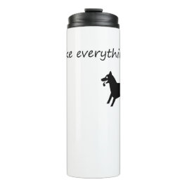 Garrafa Térmica Cães fazem tudo melhor