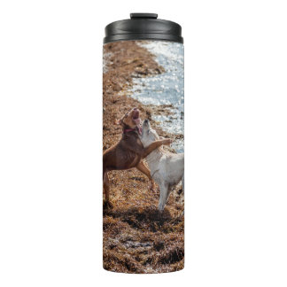 Garrafa Térmica Cães na praia