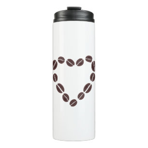 Garrafa Térmica Café Amor Café Bean Heart