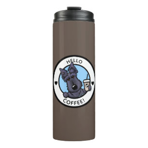 Garrafa Térmica Café da KiniArt Scottie Thermal Tumbler