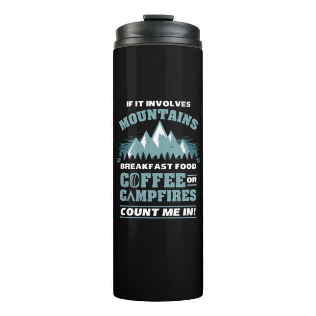 Garrafa Térmica Café de acampamento de caminhada (Frente)