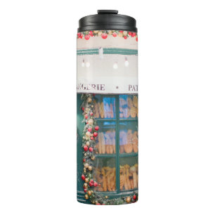 Garrafa Térmica Café de Natal com decoração de Natal
