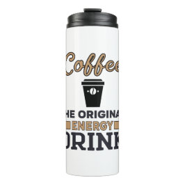 Garrafa Térmica Café é a bebida energética original