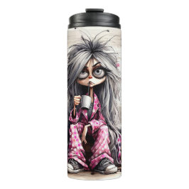 Garrafa Térmica Café Quirky - Lady Back Off Thermumbler