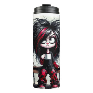 Garrafa Térmica Café Quirky Lady Don't Start Thermal Tumbler