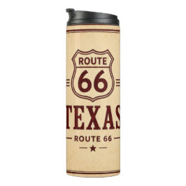 Garrafa Térmica Café Viajante Texas Route 66 Road Warrior