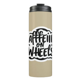 Garrafa Térmica cafeína sobre rodas