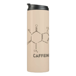 Garrafa Térmica Caffeine Molecule