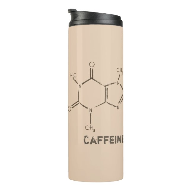 Garrafa Térmica Caffeine Molecule (Rotação à direita)