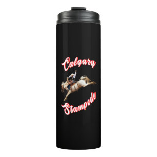Garrafa Térmica Calgary Canada HCourse Julian Riders Calgary Stamp