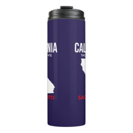 Garrafa Térmica Califórnia, Sacramento – O Estado Dourado, EUA