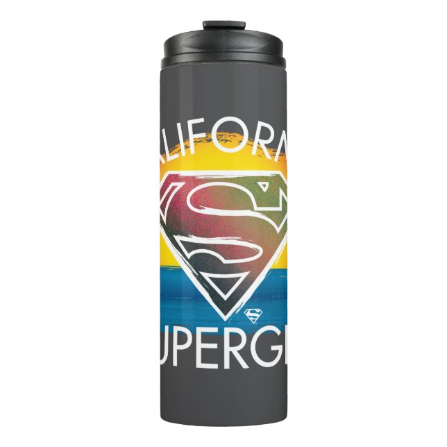 Garrafa Térmica California Supergirl Sunset Graphic (Frente)