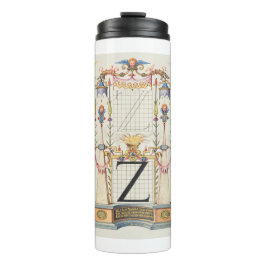 GARRAFA TÉRMICA CALLIGRAPHY ANTIQUE ALPHABET Z