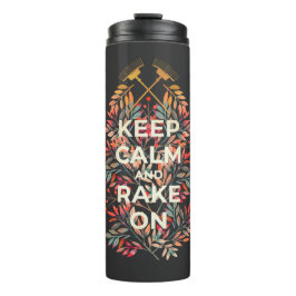 Garrafa Térmica Calma, calma e assar no outono