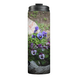 Garrafa Térmica Cama de Flores do Jardim
