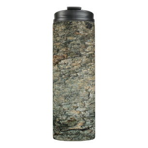 Garrafa Térmica Camada de latido de vindima abstrata, deco gráfico