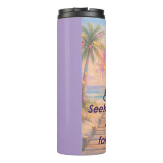 Garrafa Térmica Camino de Paz al Atardecer cristiano