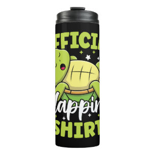 Garrafa Térmica Camisa de Camisa de Naufrágio Oficial Kawaii Dormi