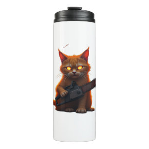 Garrafa Térmica camisa de gato-serra clássica