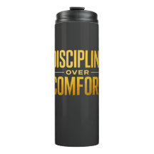 Camisa Disciplina Sobre Conforto | Motivação & Men