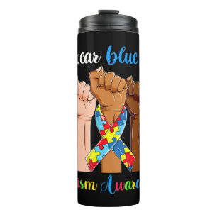 Garrafa Térmica Camisa Engraçada De Consciência Do Autismo Para 