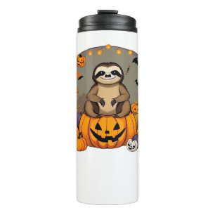 Garrafa Térmica Camiseta Clássica Sloth-o-ween