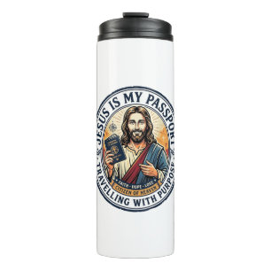 Garrafa Térmica Camiseta Missões Globais Missionárias de Jesus Cri