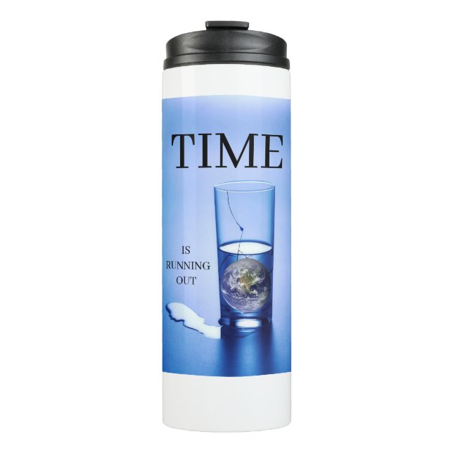 Garrafa Térmica Camiseta Mudança Climática (Frente)