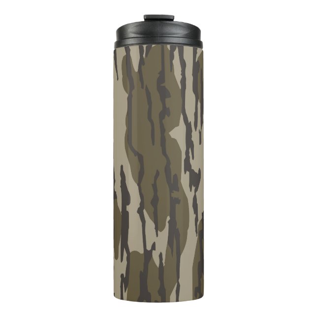 Garrafa Térmica Camo de Bottomland para homens caçando roupa (Frente)