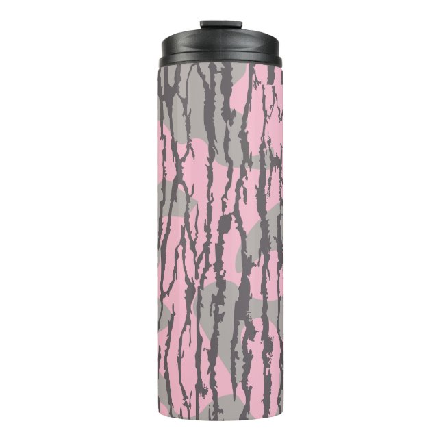 Garrafa Térmica Camo Girls Bottomland Cor-de-rosa (Frente)