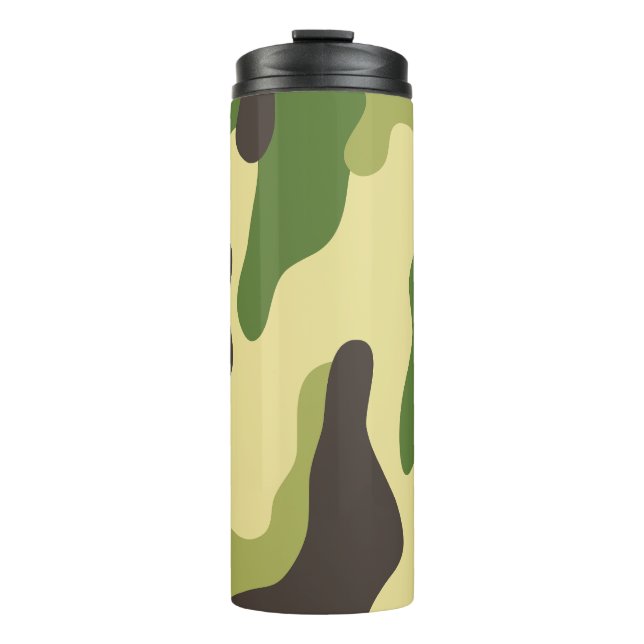 Garrafa Térmica Camouflage (Frente)