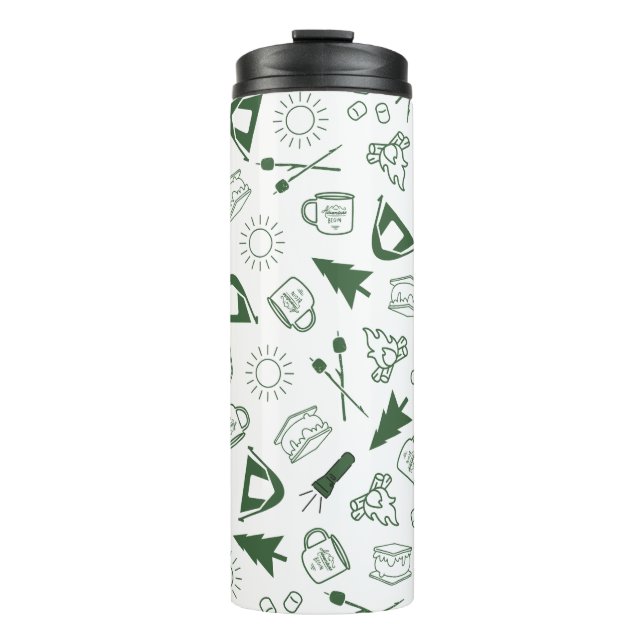 Garrafa Térmica Camp Bachelorette Green Thermal Tumbler (Frente)