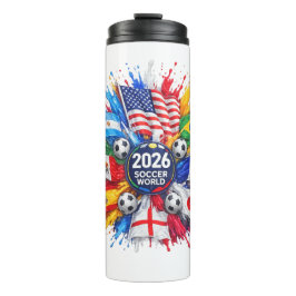Garrafa Térmica Campeonato Mundial de Futebol de 2026