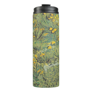 Garrafa Térmica Campo Amarelo de Van Gogh - Arte Floral Clássica