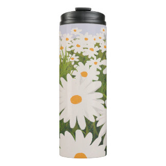 Garrafa Térmica Campo de Daisies Thermal Tumbler