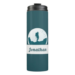 Garrafa Térmica Campo de Hiperligação Retroativo Paisagem Personal