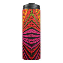 Garrafa Térmica Campos de Tulipas Aéreas no Pico Bloom