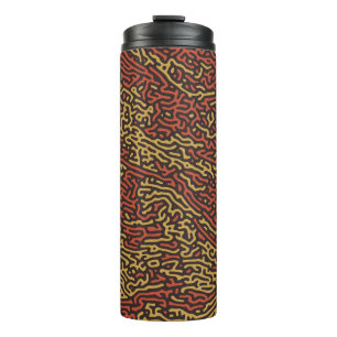 Garrafa Térmica Camuflagem de Abobrinha com Tempero de Outono