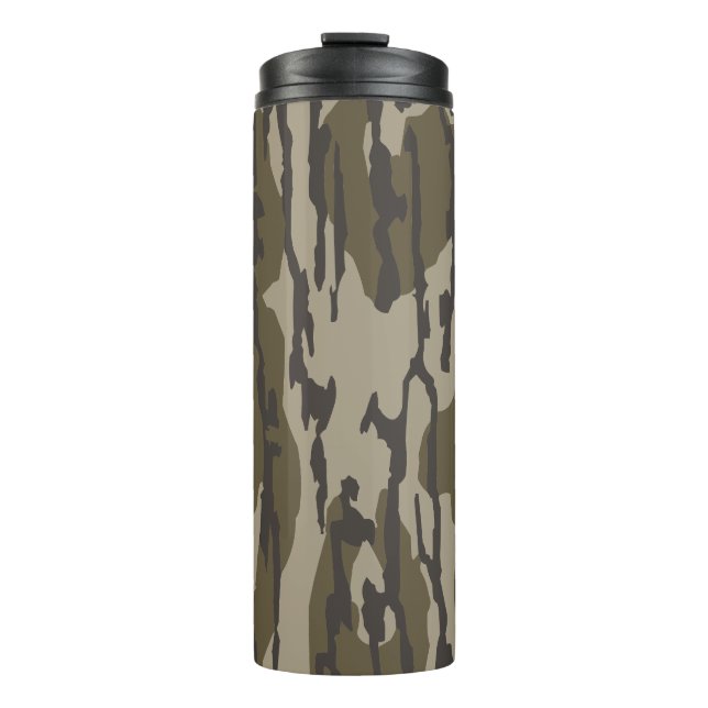 Garrafa Térmica Camuflagem de Bottomland Camo Old School (Frente)