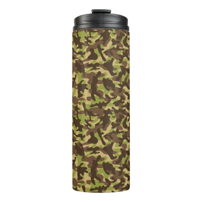 Garrafa Térmica Camuflagem em Cascata  (Frente)