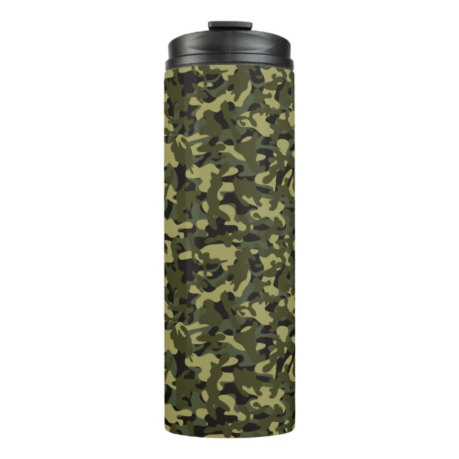 Garrafa Térmica Camuflagem Euro Primavera (Frente)