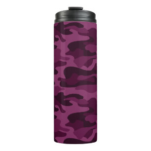Garrafa Térmica Camuflagem Monocor Roxa Tiro