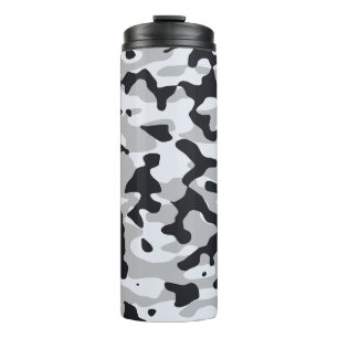 Garrafa Térmica Camuflagem urbana de alto contraste