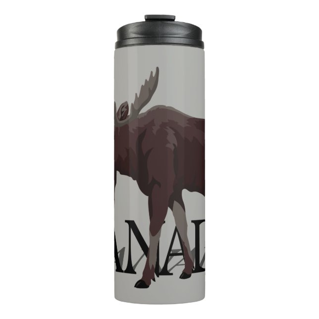 Garrafa Térmica Canada Moose Tumbler Canada Souvenir Tumbler (Frente)